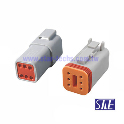 6 pin Automotive connector STE-GW06P058